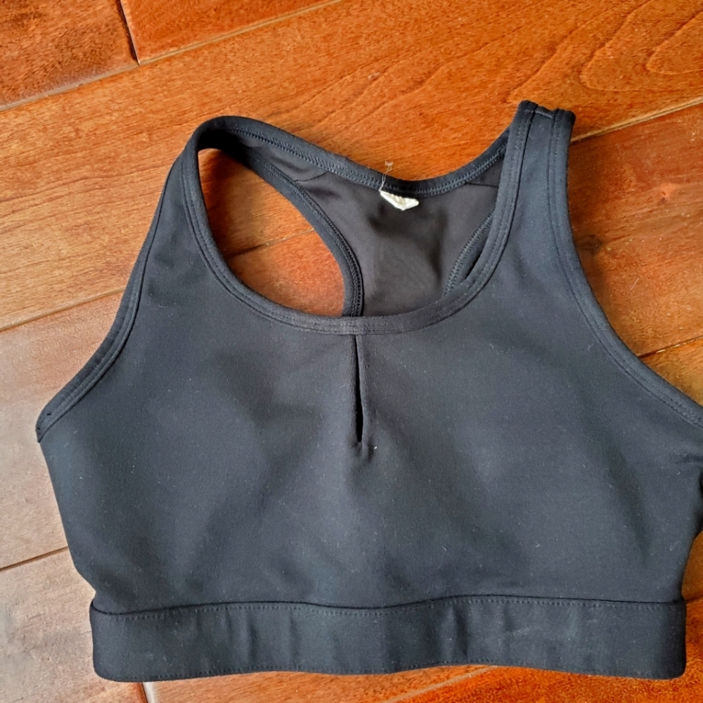 Fabletics Sports Bra and Mesh Yoga Top